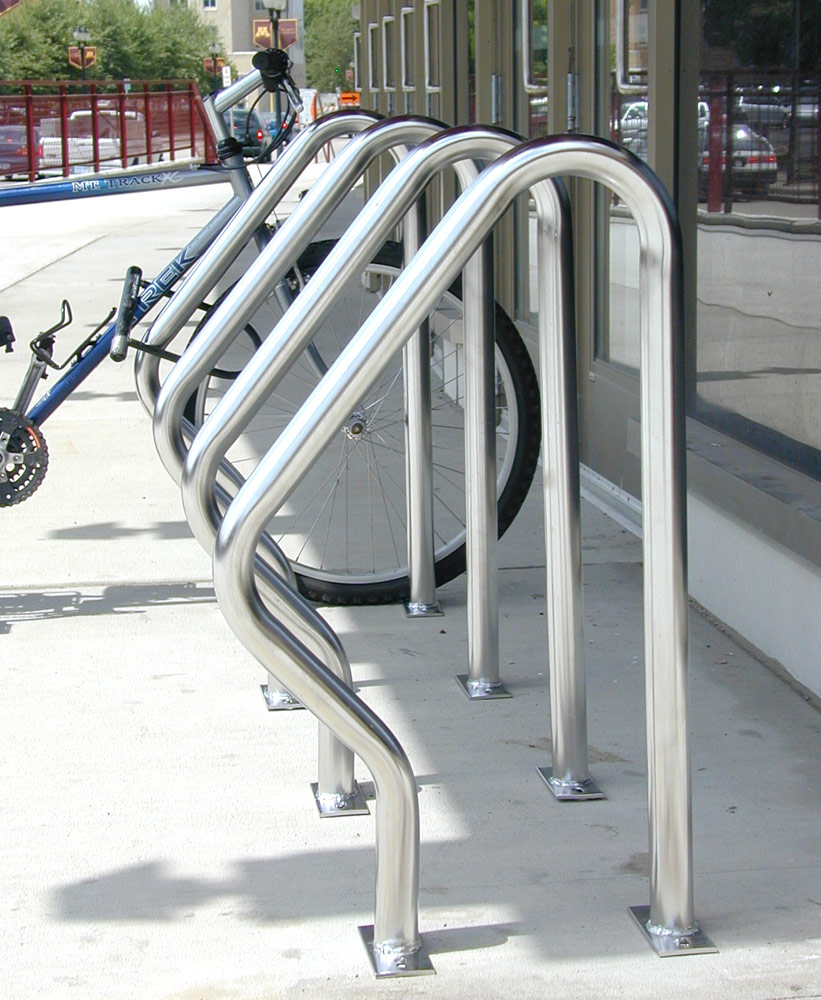 pipe bike rack