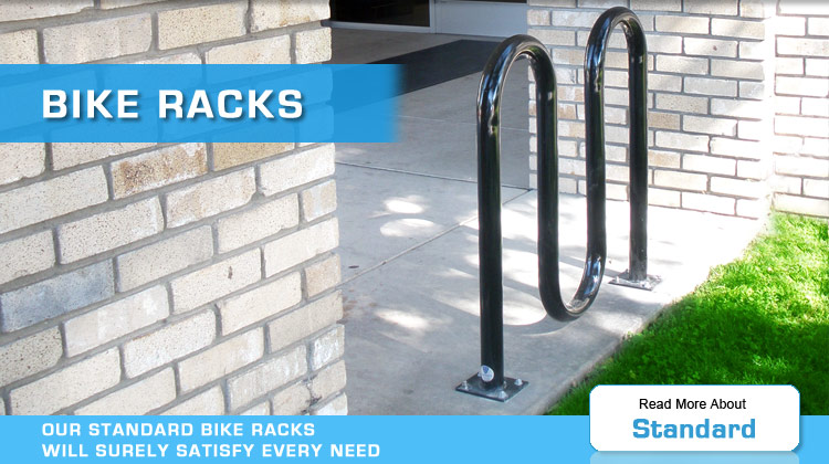 weerstand bieden Matrix beneden Standard Bike Racks by American Bicycle Security Company