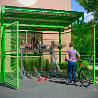 Bike Lockers, Bicycle Lockers, Bike Racks by American Bicycle Security, bike-depot-2_opt