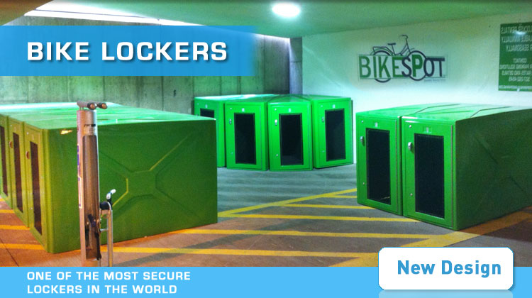 Bike Lockers by American Bicycle Security Company