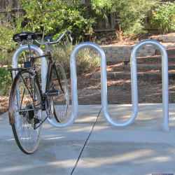 Rolling Rack Bicycle Rack which holds 7 bikes