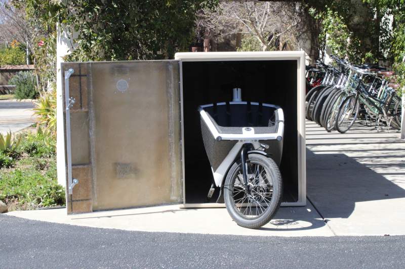 Bike storage online lockers