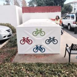 301-Alameda-County-White-with-Decals-secure-bike-lockers-bike-racks-by-american-bicycle-security